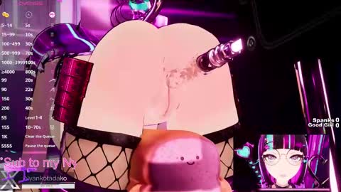 Snapshot of tadakonyanko chatting on March 2025 04:28:01 AM Tadako Nyanko online show from March 2025 04:28:01 AM