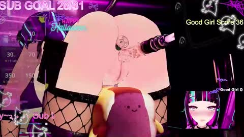 Snapshot of tadakonyanko chatting on October 2025 01:58:01 AM Tadako Nyanko online show from October 2025 01:58:01 AM