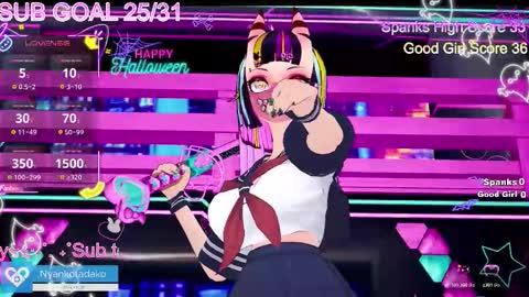 Snapshot of tadakonyanko chatting on October 2025 02:04:02 AM Tadako Nyanko online show from October 2025 02:04:02 AM