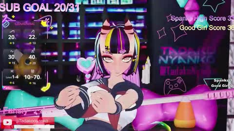 Snapshot of tadakonyanko chatting on December 2025 02:04:01 PM Tadako Nyanko online show from December 2025 02:04:01 PM