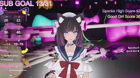 Snapshot of tadakonyanko chatting on March 2026 02:52:02 AM Tadako Nyanko online show from March 2026 02:52:02 AM