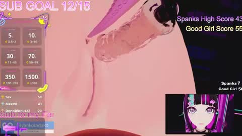 Snapshot of tadakonyanko chatting on April 2026 02:05:02 AM Tadako Nyanko online show from April 2026 02:05:02 AM