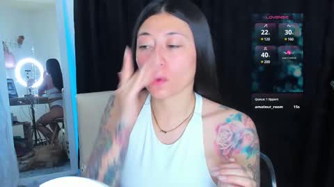 Snapshot of tattoo_highmami chatting on February 2025 03:34:01 PM High Mami online show from February 2025 03:34:01 PM