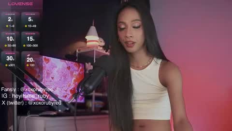 Snapshot of temptressxruby chatting on February 2025 01:55:02 PM TemptressxRuby online show from February 2025 01:55:02 PM