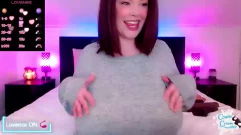 Snapshot of thecrystalcream chatting on February 2026 06:13:02 PM thecrystalcream online show from February 2026 06:13:02 PM