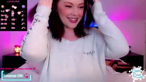 Snapshot of thecrystalcream chatting on February 2026 06:14:01 PM thecrystalcream online show from February 2026 06:14:01 PM