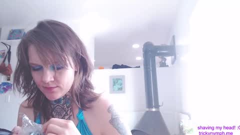 Snapshot of tricky_nymph chatting on September 2025 09:15:01 PM Cassie online show from September 2025 09:15:01 PM