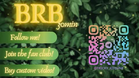 trickykitsune online show from April 2026 02:03:01 PM