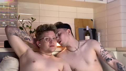 Noah blonde and Josh dark hair Nike guy online show from June 2026 06:08:02 PM