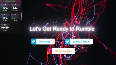 Snapshot of tylersands chatting on January 2026 12:54:01 PM Tyler Sands online show from January 2026 12:54:01 PM