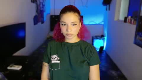 Snapshot of valentinna_5 chatting on March 2025 10:48:02 PM Danielle Please help me to reach 300 thumbs up online show from March 2025 10:48:02 PM