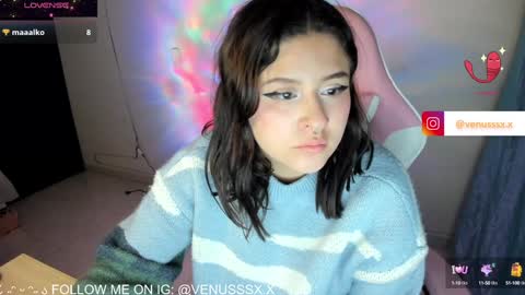 Snapshot of venussx_x chatting on January 2025 11:27:01 PM Venus MY BDAY 29 SEPT online show from January 2025 11:27:01 PM