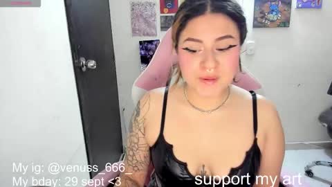 Snapshot of venussx_x chatting on September 2025 06:52:01 PM Venus MY BDAY 29 SEPT online show from September 2025 06:52:01 PM