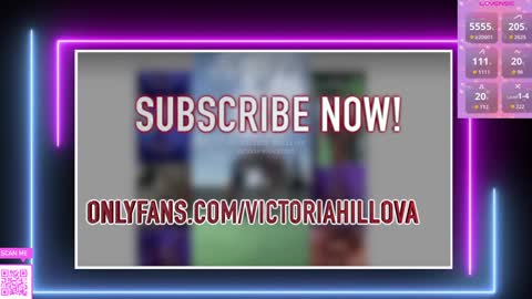 Victoria Hillova online show from February 2026 02:53:01 AM