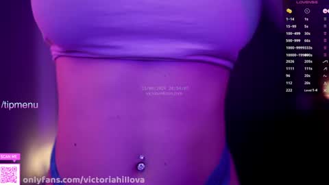 Victoria Hillova online show from June 2026 06:54:01 PM