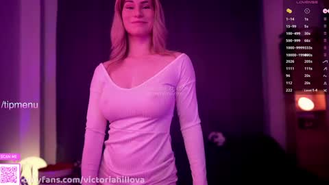 Victoria Hillova online show from June 2026 08:12:02 PM
