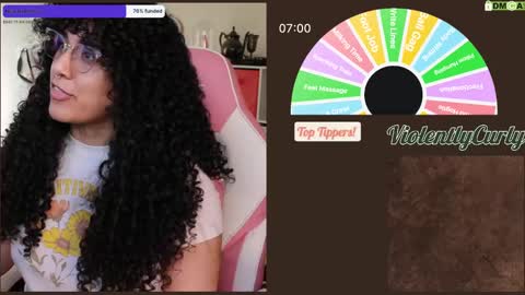 Snapshot of violentlycurly chatting on January 2025 11:12:02 PM Curly the Coin Operated Toy online show from January 2025 11:12:02 PM