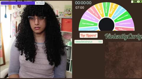 Snapshot of violentlycurly chatting on January 2025 11:14:02 PM Curly the Coin Operated Toy online show from January 2025 11:14:02 PM