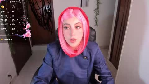 Snapshot of violetaarey chatting on October 2025 12:01:02 AM Violeta Help me reach 150 thumbs up online show from October 2025 12:01:02 AM