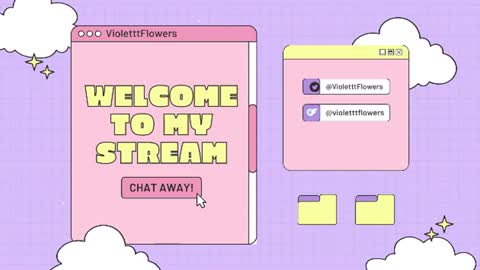 Violet Flowers online show from July 2026 07:54:01 PM