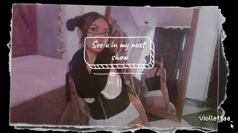 Snapshot of viollettaa_ chatting on January 2026 07:04:02 PM Violetta online show from January 2026 07:04:02 PM