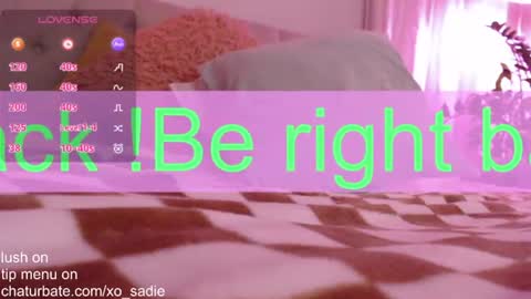 Xo Sadie online show from June 2026 06:49:01 AM