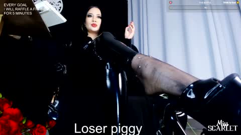 Snapshot of xxx_madamme chatting on February 2025 12:38:02 AM Mistress Scarlet Igmiss scarlet978 online show from February 2025 12:38:02 AM