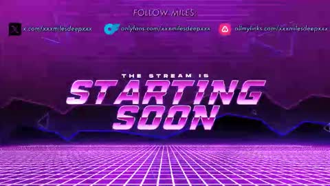 Snapshot of xxxmilesdeepxxx chatting on February 2026 07:51:02 PM Miles Deep online show from February 2026 07:51:02 PM