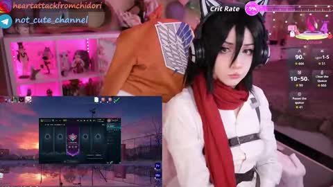 Snapshot of yourcutewaifu chatting on September 2025 08:36:01 PM Lina Fansly online show from September 2025 08:36:01 PM