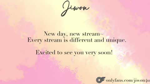 J i w o n   online show from July 2026 10:01:02 PM