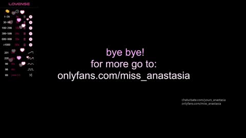 Snapshot of yours_anastasia chatting on December 2024 08:43:01 PM Anastasia online show from December 2024 08:43:01 PM
