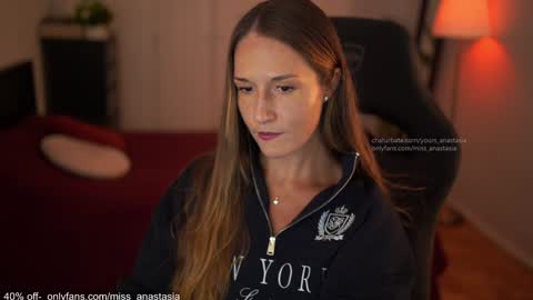 Snapshot of yours_anastasia chatting on September 2025 07:15:02 PM Anastasia online show from September 2025 07:15:02 PM