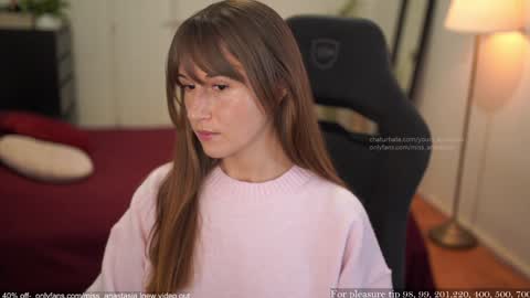 Snapshot of yours_anastasia chatting on January 2026 08:23:01 PM Anastasia online show from January 2026 08:23:01 PM