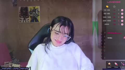 Snapshot of yuny_haruno chatting on February 2025 08:57:01 PM Haruno online show from February 2025 08:57:01 PM