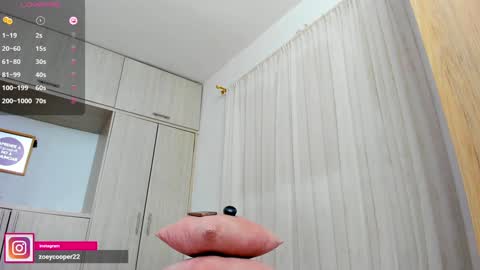 Snapshot of zoey_cooper chatting on January 2025 12:52:02 AM zoey Independent model online show from January 2025 12:52:02 AM