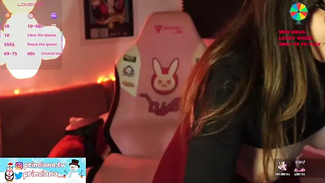 Snapshot of princiana chatting on January 2025 11:14:02 PM princiana online show from January 2025 11:14:02 PM