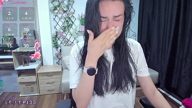 Snapshot of Lunlunera chatting on March 2025 03:17:01 AM Lunlunera online show from March 2025 03:17:01 AM