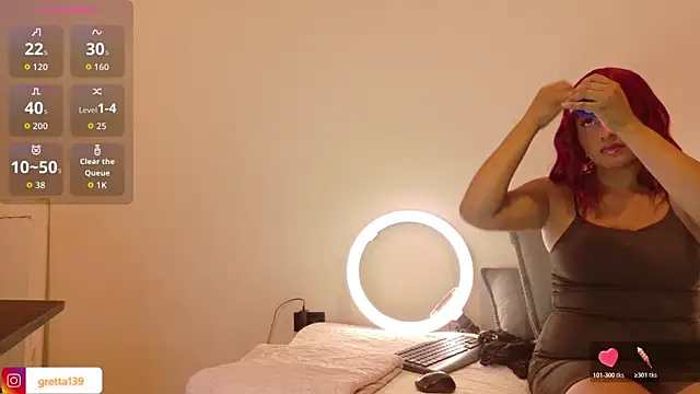  Gretta online show from November 2025 08:03:01 PM