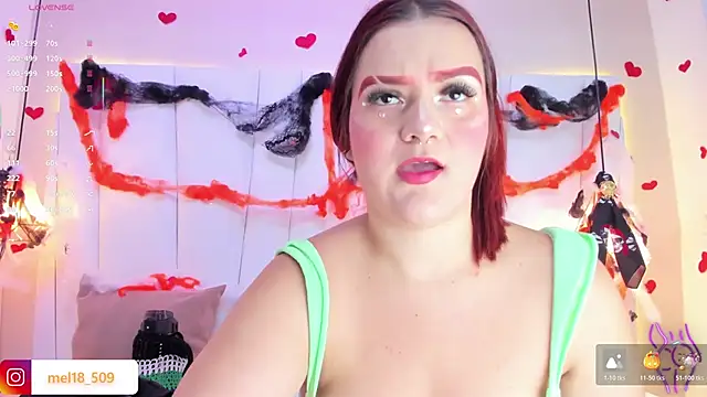 Snapshot of MelanieKlaus chatting on October 2025 11:21:02 AM MelanieKlaus online show from October 2025 11:21:02 AM