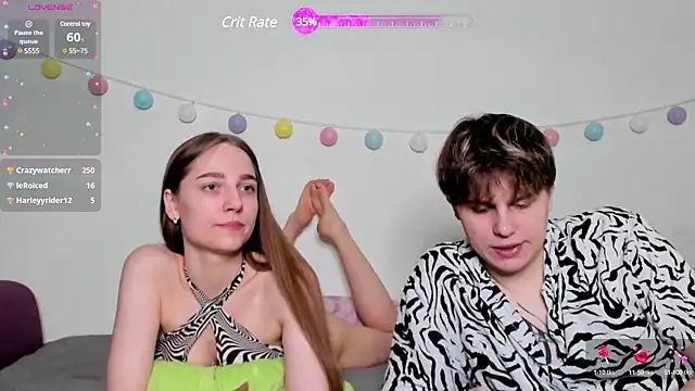 Emily and Ilumi online show from February 2025 09:54:01 PM