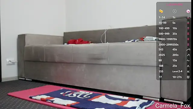 Carmela fox online show from October 2025 08:28:01 AM