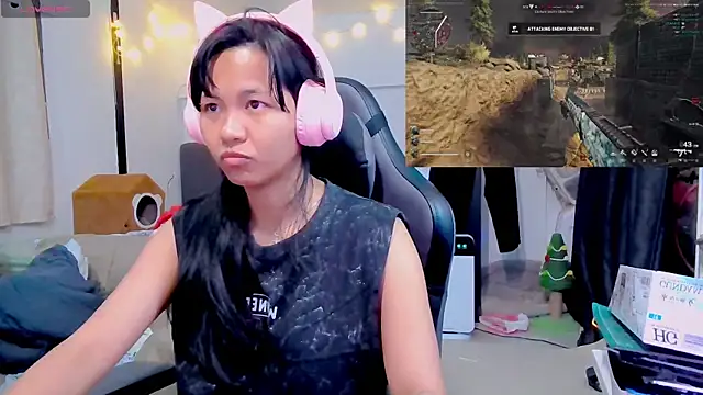 Kana G online show from February 2025 07:55:01 PM