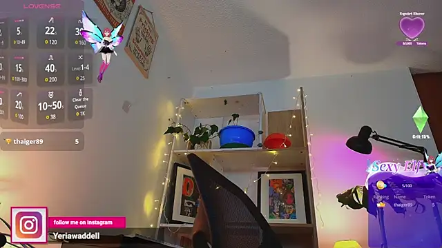 Yeriawaddell  online show from February 2025 01:55:01 AM