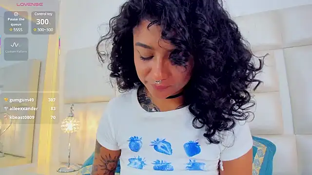 Snapshot of AliceBanks chatting on March 2025 05:49:01 PM AliceBanks online show from March 2025 05:49:01 PM