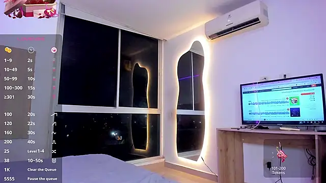 AbrilStivenson  online show from January 2025 04:00:01 AM