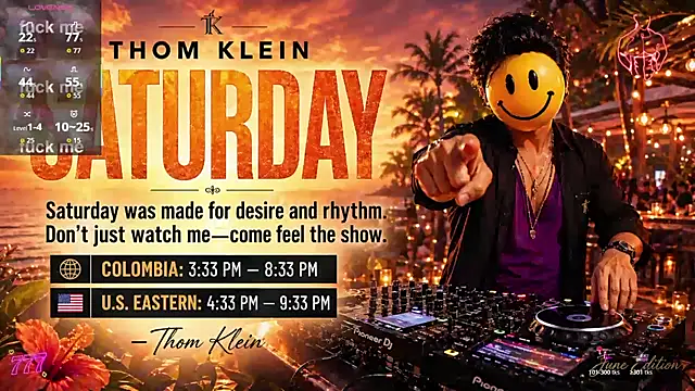 thomklein online show from July 2026 05:43:02 PM