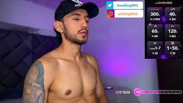 AxelKing1326 online show from March 2025 10:16:01 PM