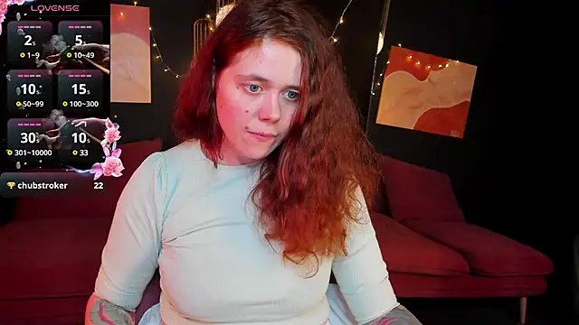 Snapshot of SophiePure chatting on February 2025 11:33:02 PM SophiePure online show from February 2025 11:33:02 PM