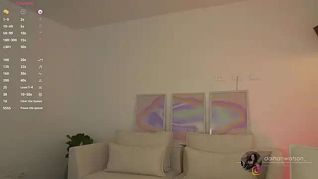 Daihanwatson  online show from February 2025 04:39:02 PM