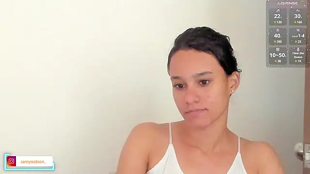 Snapshot of SamanthaWatson chatting on March 2025 05:50:01 PM SamanthaWatson online show from March 2025 05:50:01 PM